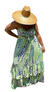 Front tie Maxi Sundress